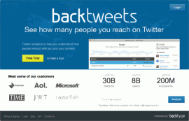 BackTweets