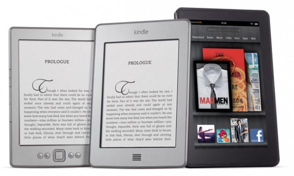 Amazon Kindle, Kindle Touch, and Kindle Fire
