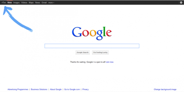 Google+ Advertisement