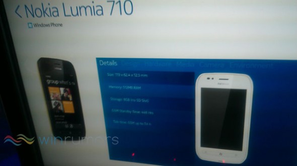 Nokia Lumia 710 Leak