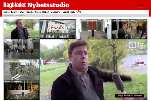 Dagbladet Nyhetsstudio (News Studio)