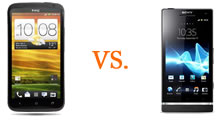 HTC One X vs Sony Xperia S