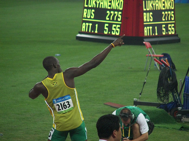 Photograph of Usain Bolt