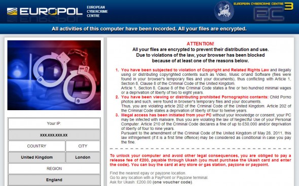 Europol EC3 scam