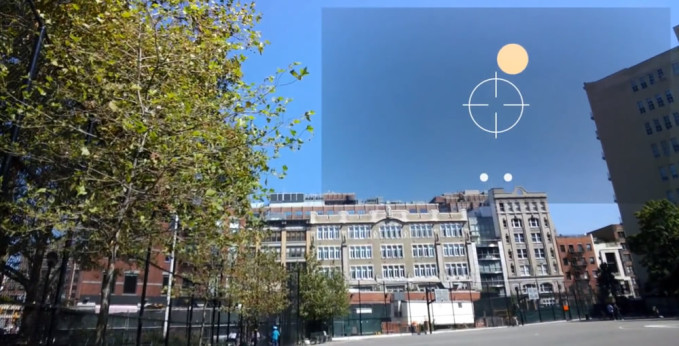 Google Glass games: Clay Shooter