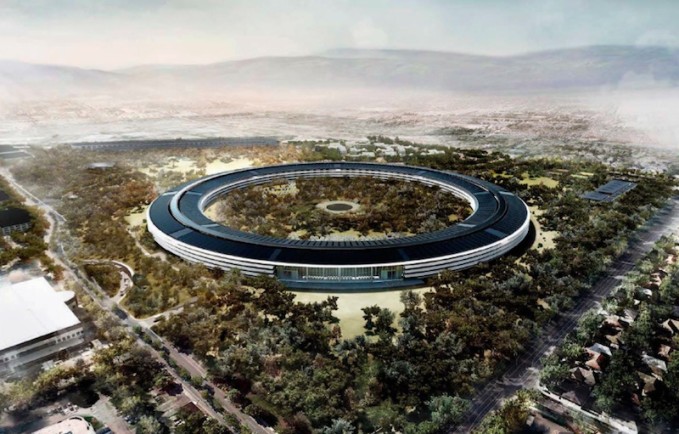 Apple 'mothership' campus design