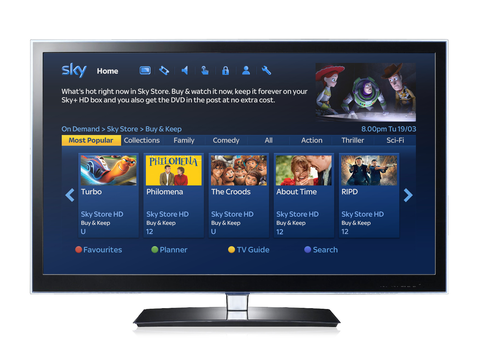 Sky Store "Buy and Keep" scheme