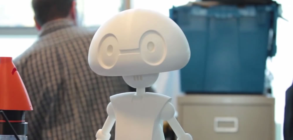 Intel 3D-printed robot "Jimmy"
