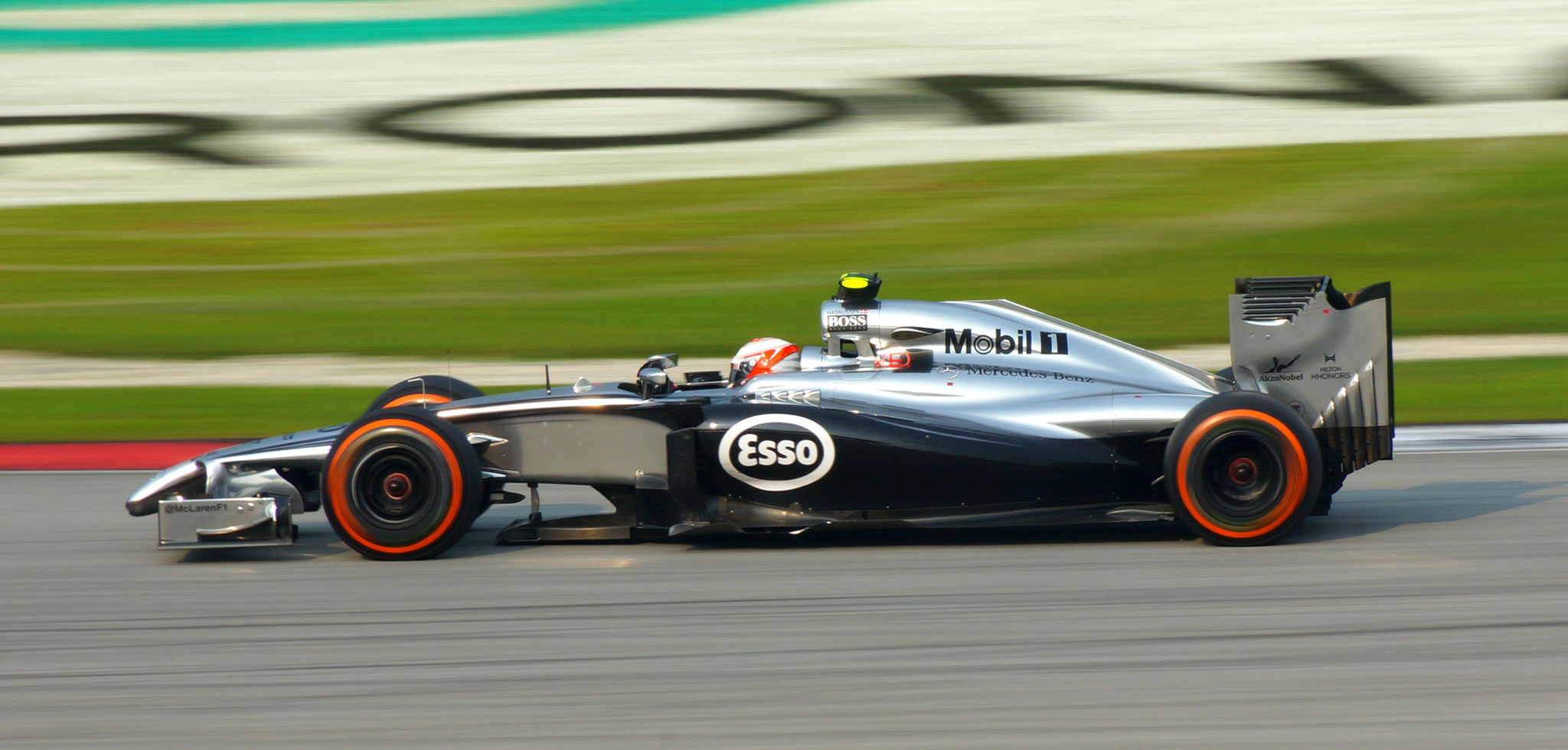 McLaren Mercedes F1 car