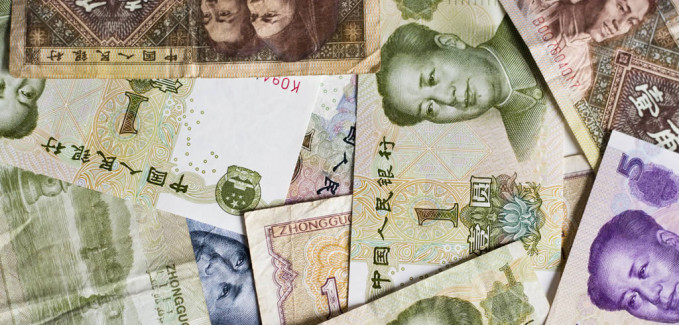 Chinese Yuan banknotes