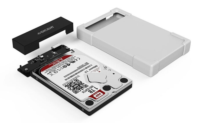QICENT external silicone hdd enclosure
