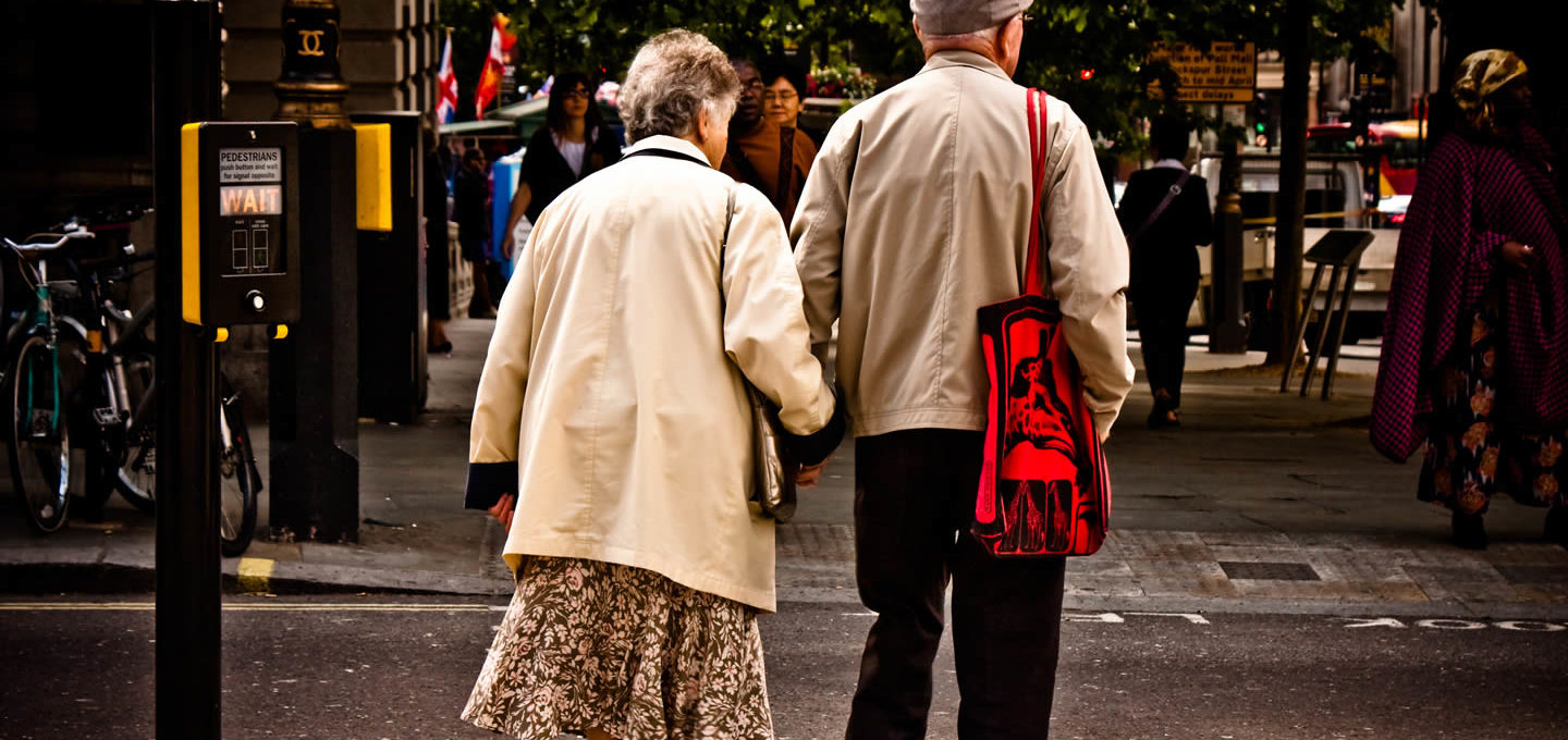 Elderly couple