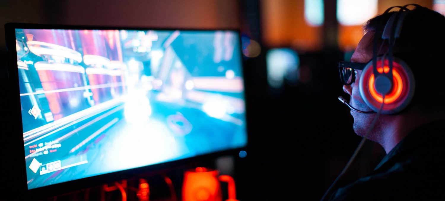 Esports gamer